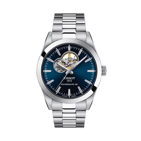 Tissot Gentleman Automatic Blue Open Heart| 40MM | T127.407.11.041.01