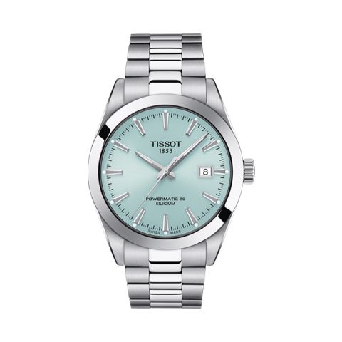 Tissot Gentleman Automatic Ice Blue | 40mm T127.407.11.351.00