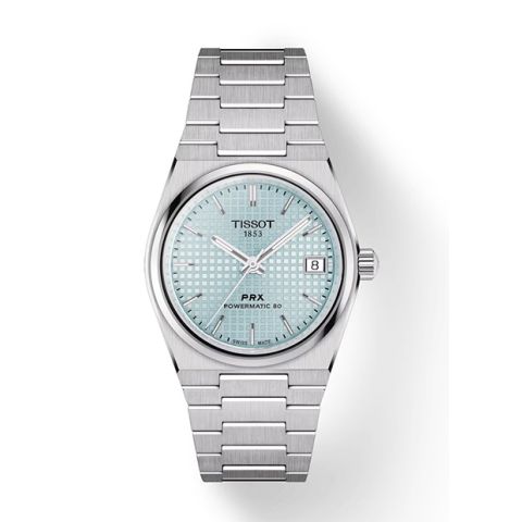 Tissot PRX Powermatic 80 Ice Blue Steel | 35mm T137.207.11.351.00