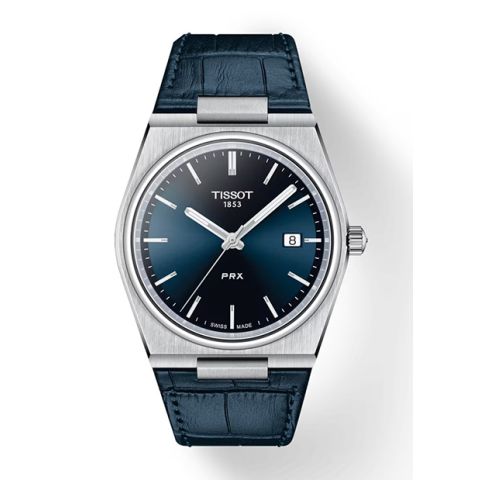 Tissot PRX Quartz Blue Leather | 40mm T137.410.16.041.00