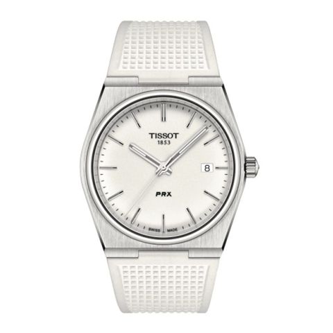 Tissot PRX Quartz White Rubber T137.410.17.011.00