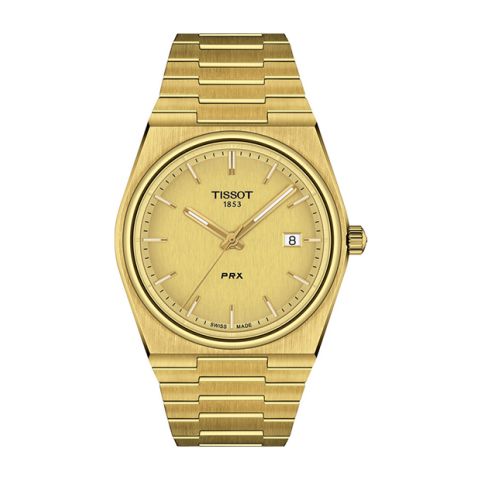 Tissot PRX Quartz Gold/Champagne | 40mm t137.410.33.021.00