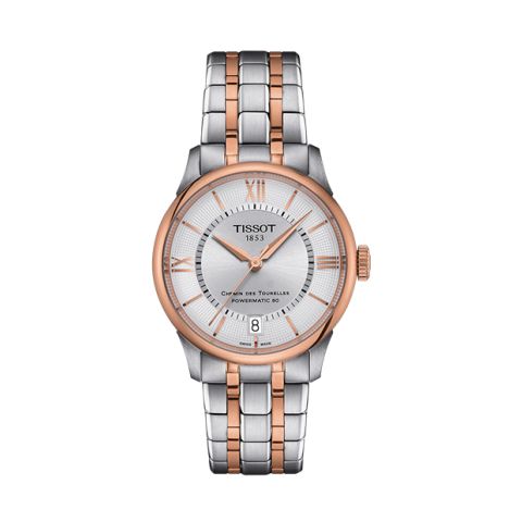 Tissot Chemin Des Tourelles Powermatic 80 Two tone | 34mm T139.207.22.038.00