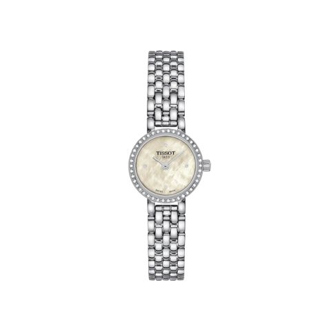 Tissot Lovely Silver/Steel MOP/Diamond | 19.5mm T140.009.61.116.00