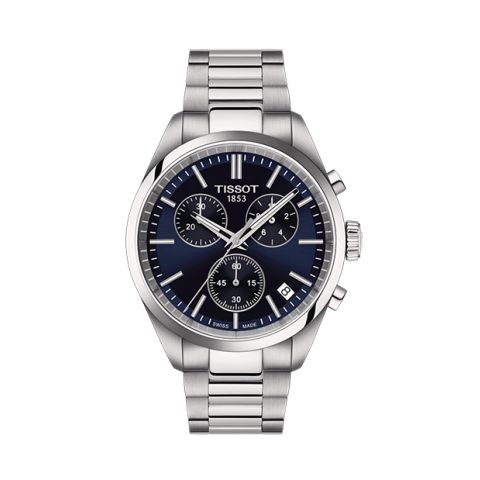Tissot PR100 Chronograph Blue | 40mm T150.417.11.041.00