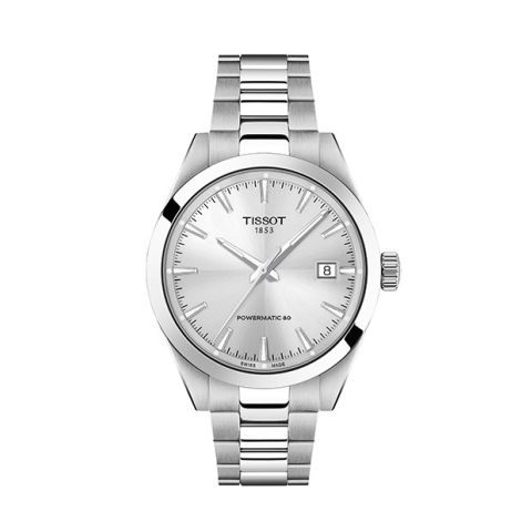 T165.807.11.031.00 Gentleman Powermatic 80 Silver/Steel | 38mm