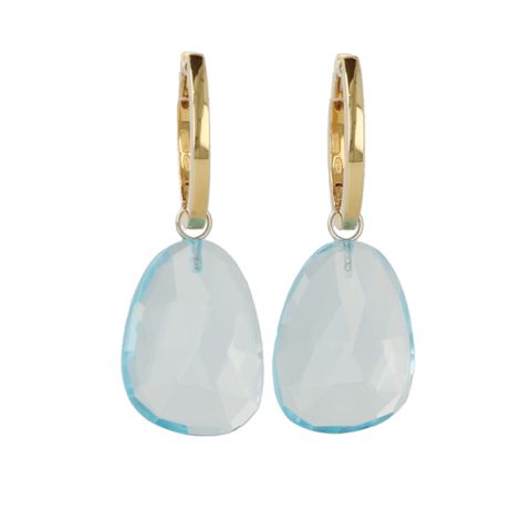 Varivello Set | Yellow Gold | Sky Blue Topaz