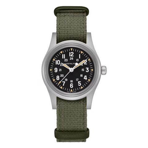 Hamilton Khaki Field Mechanical Green Nato H69399930