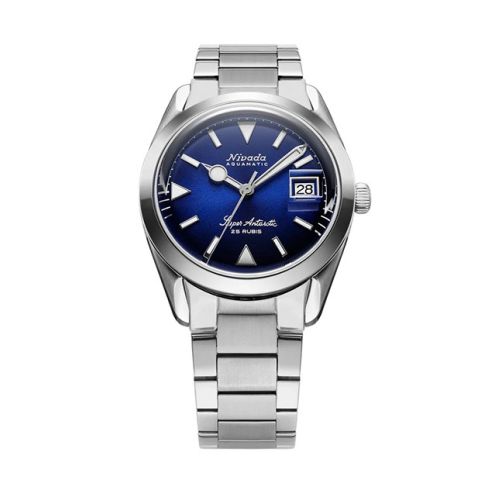 Nivada Grenchen Super Antarctic Blue/Flat| 38mm | 32076A20