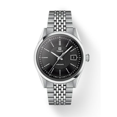 Tissot Visodate Black | 39mm T157.407.11.051.00