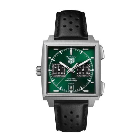 Tag Heuer Monaco Chronograph Titanium Green | 39mm | CDW2180.FC8360