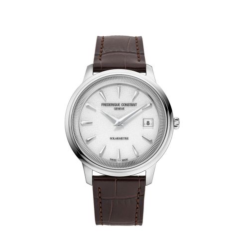 Frederique Constant Moneta Solarmetre White | 39mm FC-120W3S6