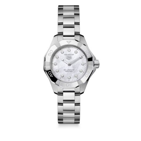 TAG Heuer Aquaracer Solargraph MOP/Steel WBP141H.BA0049