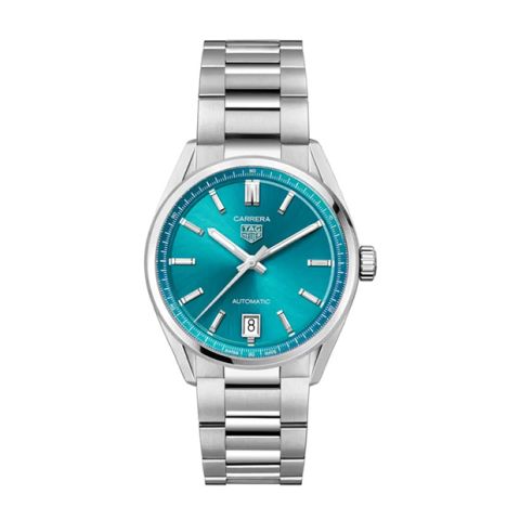 TAG Heuer Carrera Date Steel/Turquoise | 36mm WBN2316.BA0001