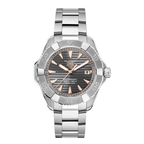 TAG Heuer Aquaracer Professional 200 Solargraph Titanium 40mm | WBP1190.BZ0003 | Juwelier van Willegen