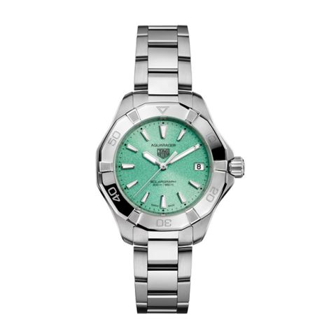 TAG Heuer Aquaracer Professional 200 Solargraph Sunray Brushed Blue | 34mm WBP1315.BA0005