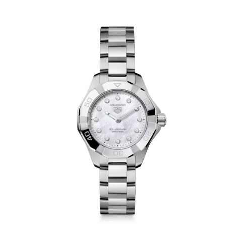 TAG Heuer Aquaracer Solargraph MOP/Steel WBP141H.BA0049