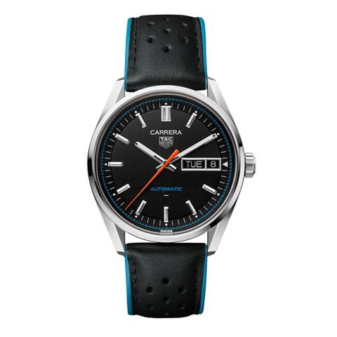 TAG Heuer Carrera Black Leather | 41mm WDA2110.FC6614