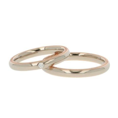 Christian Bauer | Ringen Set Bicolor| Diamant 0,03ct