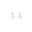 Sundrops | Ear Studs Bicolor | Pearl & Diamond