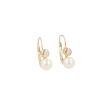 Shima Pearls | Earrings Yellow Gold | Pearl & Diamond