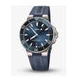 Oris Aquis Date Blue rubber | 41.5mm 01 733 7787 4135-07 4 22 35FC