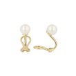 Sundrops | Earclips Yellow Gold | Pearl