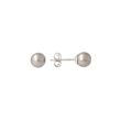 Sundrops | Ear Studs White Gold | Pearl