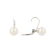 Sundrops | Earrings White Gold | Pearl
