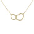 KEK | Necklace Yellow Gold | Two Hearts Entwined
