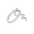 Unique Piece | White Gold Ring | Diamond Snake