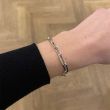 Dot | Bracelet 14 carat Whitegold | Closed Forever 