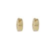 Varivello Fine Line | Yellow Gold Earrings | Half Bold