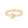 Yeva | Ring 14 Carat Yellow gold | Delicacy 0.05ct