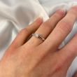 W | Diamond Solitaire Ring 4 Claws White Gold | 0.25ct