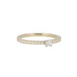 Lux | Ring Bicolor | Diamonds 0.27ct