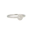 Lux | Ring White Gold | Diamonds 0.40ct