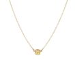 Gioia | Necklace 14 Carat Yellow gold | Citrine 6 x 6 mm