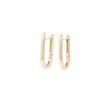 Dot | Yellow Gold Earrings | 18 x 9 mm