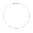 Burato Gioielli | Necklace M White Solitaire | 0.05 ct