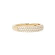 Be | Yellow Gold Ring | 0.47ct Diamonds Pavé