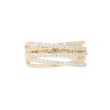 Lux | Ring Yellow Gold | 0.36ct Diamonds