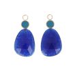 Varivello25 Pendants | Diamonds & Blue Enamel | Jade