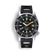Squale 1521 Classic black rubber | 42mm 1521CL.NT
