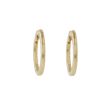 Varivello Fine Line | Yellow Gold Earrings | XLarge