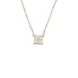 Lux | Necklace Princess Diamonds 14 Carat White Gold | Diamonds 0,52ct