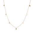 Dot | 14 Carat Yellow gold Necklace | Paillettes