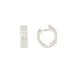 Be | White Gold Earrings | 0.50ct Diamonds Pavé