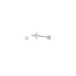 W | Diamond Ear studs White Gold | 0.10ct