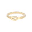 Yeva | Ring 14 Carat Yellow gold | Diamond Eye 0.04ct